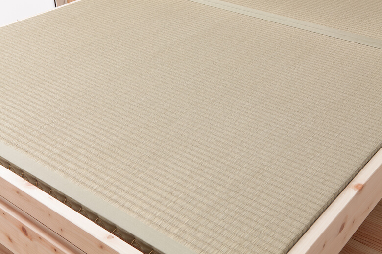 国産ひのき無垢材使用の畳＆スノコベッド　TCBシリーズ