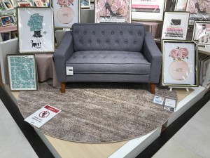 リュストル 円形ラグ