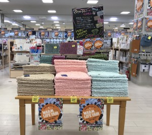 バスマット売場