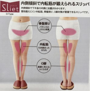 内転筋が鍛えられる