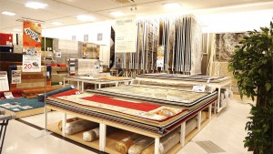 ウィルトンカーペット売り場