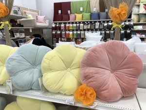 クッション背当て