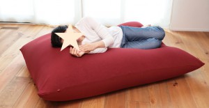 ビッグビーズソファごろ寝