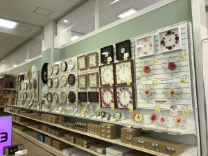 掛時計売り場